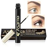 Eyelash Growth Serum – 15 Plant Extracts for Longer Lashes, Natural Beauty Enhancement,eye lash serum growth(Black-Gold)