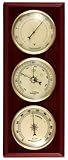 Ambient Weather YG315 Cherry Finish Dial Traditional Weather Station