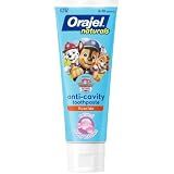 Orajel Kids Paw Patrol Anti-Cavity Fluoride Toothpaste, Natural Fruity Bubble Flavor, 4.2oz Tube