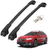 JOYTUTUS Roof Rack Cross Bars Compatible with Subaru Crosstrek & Impreza