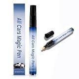 All Cars Magic Pen for Car Scratches Remover, Quick Paint Scratch Repair Magic Car Scratch Removal Pen Flawless for All Vehicles, Easy Use Weatherproof Fits All Cars Colors