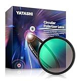 77mm CPL Filter – Ultra-Slim Circular Polarizer with 28-Layer Multi-Coating, Anti-Glare, Anti-Reflection, Color Boost - Aluminum-Magnesium Frame + Lens Cleaning Cloth