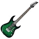 Ibanez GIO Series GRX70QA - Transparent Emerald Burst