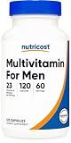 Nutricost Multivitamin for Men 120 Capsules, Vitamins and Minerals