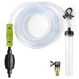 Laifoo 25ft Aquarium Vacuum Gravel Cleaner Fish Tank Cleaner Siphon Water Changer