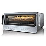 Ninja Air Fryer Toaster Oven Combo | 8-in-1 Functionality | Flip Up & Away for Storage Space | Air Fry Basket, Sheet Pan, Wire Rack & Removable Crumb Tray |1800 Watt | Stainless Steel | SP151
