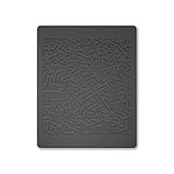 JIMISHA Car Dashboard Non-Slip Mat, Anti-Slide Sticky Dash Pad, Multifunctional Fixate Gripping Gel for Radar Detector, Cell Phone, Keys, Glass, GPS, Coins - 6.3x5.1 inch (1 Pack)