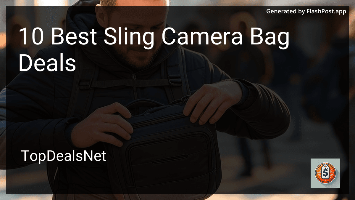 10 Best Sling Camera Bag Deals in 2025 preview