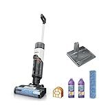 Shark Wet Dry Vacuum Mop All-in-One Cordless Hardfloor Cleaner, HydroVac MessMaster, 3-in-1 Self-Cleaning System, Strong Suction with 2 Brushrolls & 2 Solutions, for Hard Floors & Area Rugs, AW261