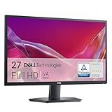 Dell 27 SE2725H Monitor - 27-Inch Full HD (1920x1080), VA Panel, Tilt Functionality, Certified by TÜV Rheinland for 3-Star Eye Comfort - Black