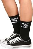 Coshang FUCK OFF Swear Word Curse Printed Stockings Novelty Crew Socks Funny Men Tube Stocking Gifts