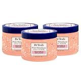 Dr Teal's Pink Himalayan Salt Body Scrub, Restore & Replenish with Pure Epsom Salt & Essential Oils, 16 oz (Pack of 3)