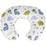 Nursing Pillow with Safety Buckle, Ergonomic C-Shape for Breastfeeding & Bottle, Large, Breathable Design with Washable Hypoallergenic Cover, Perfect for Tummy Time & Sitting Support for 0-12 Months
