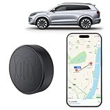 Mini GPS Tracker for Vehicles: Tracker Device for Vehicles No Subscription No Monthly Fee Car Tracker Device Hidden Magnetic Real-Time Tracking for Cars Kids Dogs (GF10-08)