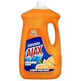 Ajax Ultra Liquid Dish Soap Orange Scent, Triple Action, 90 fl oz Bottle