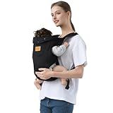 Shiaon Baby Carrier Newborn to Toddler(7-30lbs), Toddler Carrier Baby Holder Carrier with Adjustable Shoulder Strap, Chest Carriers, Black