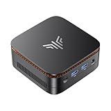 KAMRUI Mini PC Computer, Intel Processor N97 (up to 3.6 GHz), 16GB DDR4 RAM 256GB M.2 SSD, Mini Desktop Computer Support Dual 4K, WiFi, Bluetooth, Ethernet, HTPC for Business, Education, Home