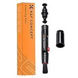 K&F Concept Professional Lens Cleaning Pen with Soft Brush, Carbon Head for Canon, Nikon, Pentax, Sony Digital Camera, AR VR Glasses