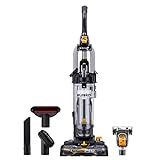EUREKA PowerSpeed Lightweight Powerful Upright Vacuum Cleaner for Carpet and Hard Floor, Pet Turbo, Black,Yellow