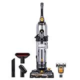 EUREKA PowerSpeed Lightweight Powerful Upright Vacuum Cleaner for Carpet and Hard Floor, Pet Turbo, Black,Yellow
