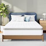 Neo Sleep Queen Size Mattress, 12 Inch Hybrid Comfort & Supportive Mattress in a Box, Cooling Gel Memory Foam and Pocket Springs with Pressure Relief, CertiPUR-US Certified, Medium Firm