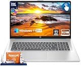 HP 17 inch Business Touchscreen Laptop, Intel 12-Core Ultra 7 255U up to 5.2 GHz, 16 GB DDR5, 1 TB SSD, 17.3" HD+ Touch Screen, Backlit KB, WiFi 6, BT 5.4, Copilot Key, Windows 11 Pro, w/Accessories