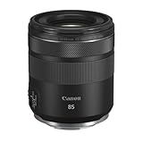 Canon RF 85mm F2 Macro is STM, Compact Medium-Telephoto Black Lens (4234C002)