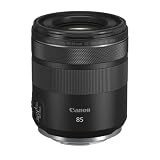 Canon RF 85mm F2 Macro is STM, Compact Medium-Telephoto Lens, Black, Compatible with EOS R Series Mirrorless Cameras
