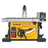 DEWALT 15 Amp 8-1/4 in. Compact Portable Jobsite Table Saw (DWE7485)