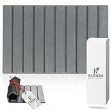 Stone Bath Mats for Bathroom, Diatomaceous Earth Bath Stone Mat with Quick Dry Performance, Non-Slip Shower Mat for Bathroom Floor,Kitchen and Pet Area Super Absorbent, Easy to Clean, (24 x 16 Grey)