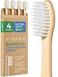 VIVAGO Extra Soft Toothbrushes for Adults - Ultra Soft Bristle Toothbrush