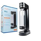 Simpli Soda BLÜ Sparkling Water Maker, Premium Soda Streaming Machine, Carbonated Water Machine and Soda Maker - Black (No CO2 Cylinder Included)