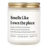 Niyewsor House Warming Gifts, New House/Home Candle, Best Housewarming Gift 2026, Closing Gifts for Home Buyers, New Homeowner, First Apartment Essentials, Handmade, 7oz