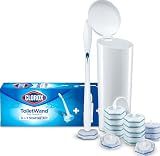 Clorox ToiletWand Toilet Bowl Cleaner- Toilet Brush, Storage Caddy and 16 Disinfecting Refill Heads