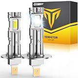 FORENNER 2026 Upgraded H1 Light Bulbs, 120,000LM 900% Brightness, 6500K White Super Bright, 1:1 H1 Mini Size Headlight Covers No Adapter Required Plug & Play, Canbus Ready, Pack of 2.