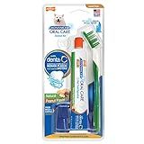 Nylabone Advanced Oral Care Natural Dog Dental Kit Peanut Flavor 2.5 oz.