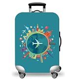 WUJIAONIAO Travel Luggage Cover Suitcase Cover Protector Skins 18-32 Inch