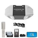 Chamberlain C2405 MYQ Smart Garage Door Opener, Chain Drive, 1/2-HP Motor, Dual Light - Quantity 1