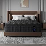 EVLWZL 14 Inch Full Size Mattress, Medium Firm Hybrid Full Mattresses, Memory Foam Mattress in a Box with Individually Wrapped Pocket Springs, Reinforced Edge Support,Pressure Relief,Motion Isolation