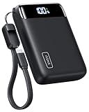 INIU Portable Charger, Smallest 22.5W 20000mAh USB C in & Out Power Bank Fast Charging, PD 3.0+QC 4.0 LED Display Phone Battery Pack Compatible with iPhone 17 16 15 14 Pro Samsung S24 Google iPad etc