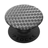 PopSockets Adhesive Phone Grip, Holder- Carbonite Weave