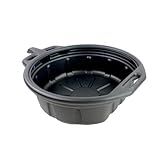 Capri Tools CP21021 Portable Oil Drain Pan, Anti-Freeze, Black