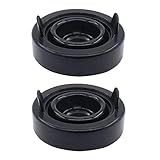 NewYall 2Pcs 80mm Headlight Dust Cover Cap Rubber Seal with 20mm Hole Universal for LED Headlamp Housing Conversion for Honda for Toyota for VW for Kia for Nissan for Hyundai for Ford etc