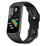 Smart Watch Fitness Tracker with 24/7 Heart Rate, Blood Oxygen Blood Pressure Monitor Sleep Tracker 120 Sports Modes Activity Trackers Step Calorie Counter IP68 Waterproof for Andriod iPhone Women Men