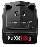 Upgraded Radar Detector, Radar Detectors for Cars, Up to 1100 Yards Long Range Detection, X/K/Ka/KU/ST/CT Band & Laser Detection with Voice Alert, Intelligent False Alert Filter Black