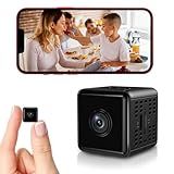 Smilephil Hidden Camera,1080P WiFi Spy Camera with Night Vision & Motion Detection, Wireless Security Camera for Pet/Baby/Nanny, App Live Feed Smallest Smart Home Monitor