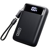 INIU Portable Charger, Smallest 22.5W 20000mAh USB C in & Out Power Bank Fast Charging, PD 3.0+QC 4.0 LED Display Phone Battery Pack Compatible with iPhone 17 16 15 14 Pro Samsung S24 Google iPad etc