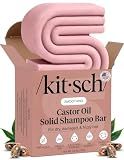 Kitsch Castor Oil Shampoo Bar Soap for Hair Growth & Scalp - 3.2 oz