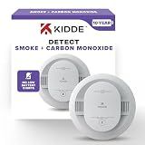 Kidde Smoke & Carbon Monoxide Detector, 10-Year Battery, 30CUD10, 1 Pack