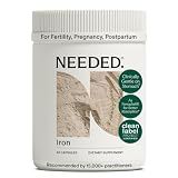 Needed. Prenatal Iron Supplement - Pregnancy, Breastfeeding, Postpartum - Aids Energy, Birth Weight & Baby's Neural Development - Non-Constipating & Gentle on Stomach - Flexible Dosing for Pregnancy
